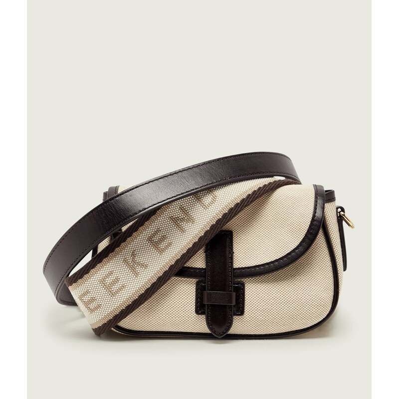 Weekend MaxMara Crossbody kabelka WKAVIK s přídavkem kůže 115611781