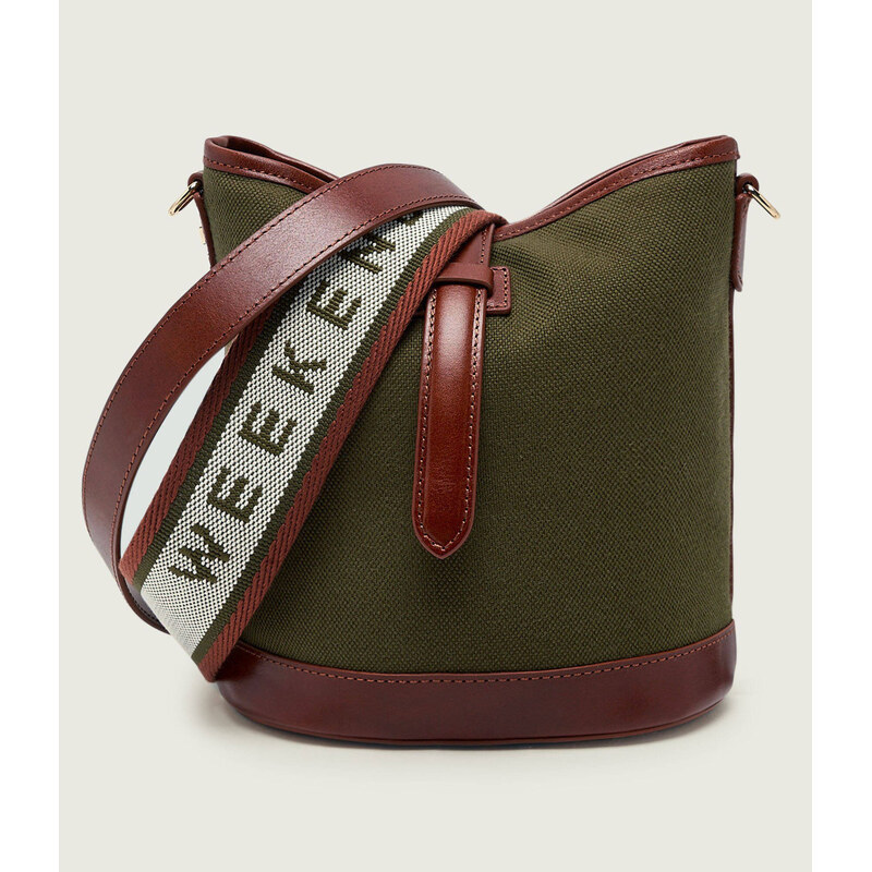 Weekend MaxMara Kabelka na rameno WKAVASAIO s přídavkem kůže 115611778