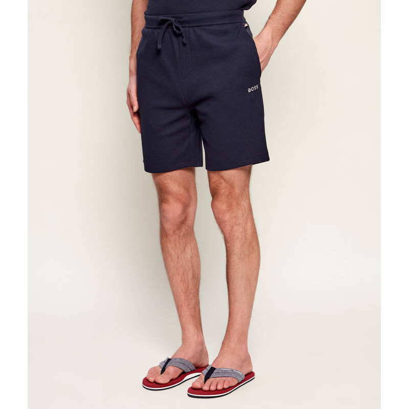 BOSS BLACK Šortky k pyžamu Waffle | regular fit