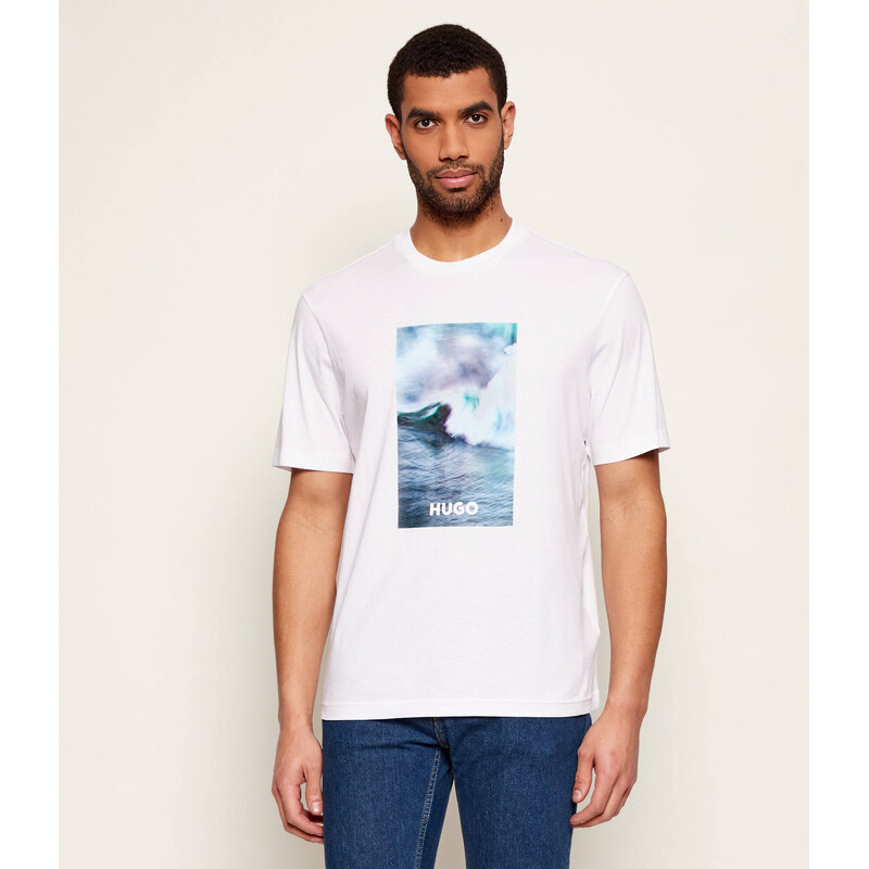 Hugo Blue Tričko Nalotrix | regular fit