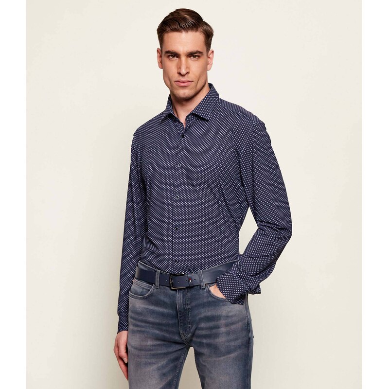HUGO Košile Kenno | Slim Fit | stretch