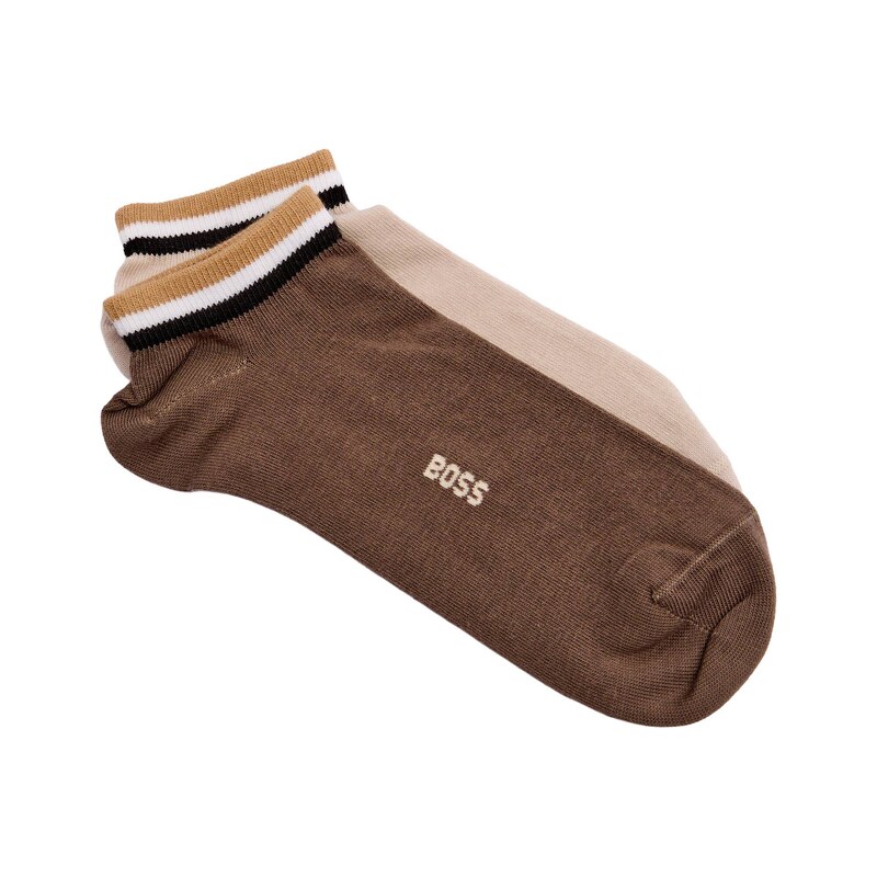 BOSS BLACK Ponožky/kotníkové ponožky 2-pack AS Uni stripe CC