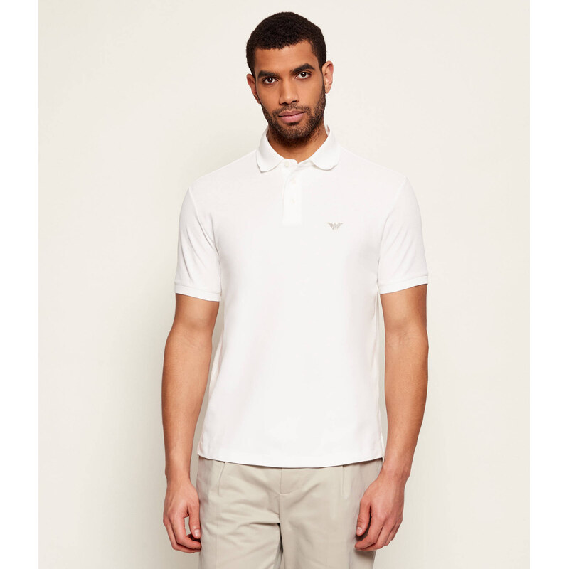 Emporio Armani Oboustranný polokošile | regular fit | pique