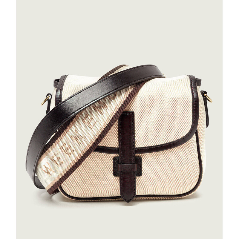 Weekend MaxMara Crossbody kabelka WKAGAP s přídavkem kůže 112341267