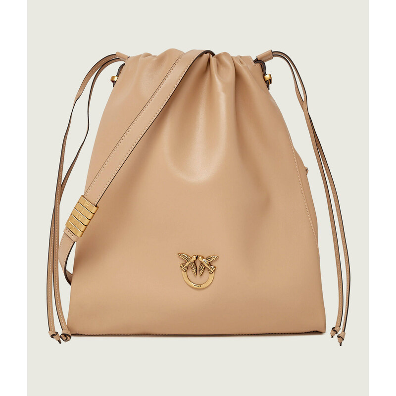 Pinko Kožený vak SLOUCHY CLASSIC
