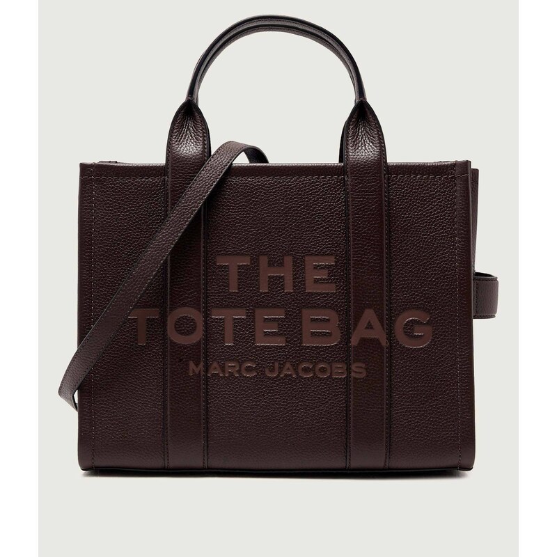 Marc Jacobs Kožená kabelka shopper THE LEATHER MEDIUM TOTE 112341256
