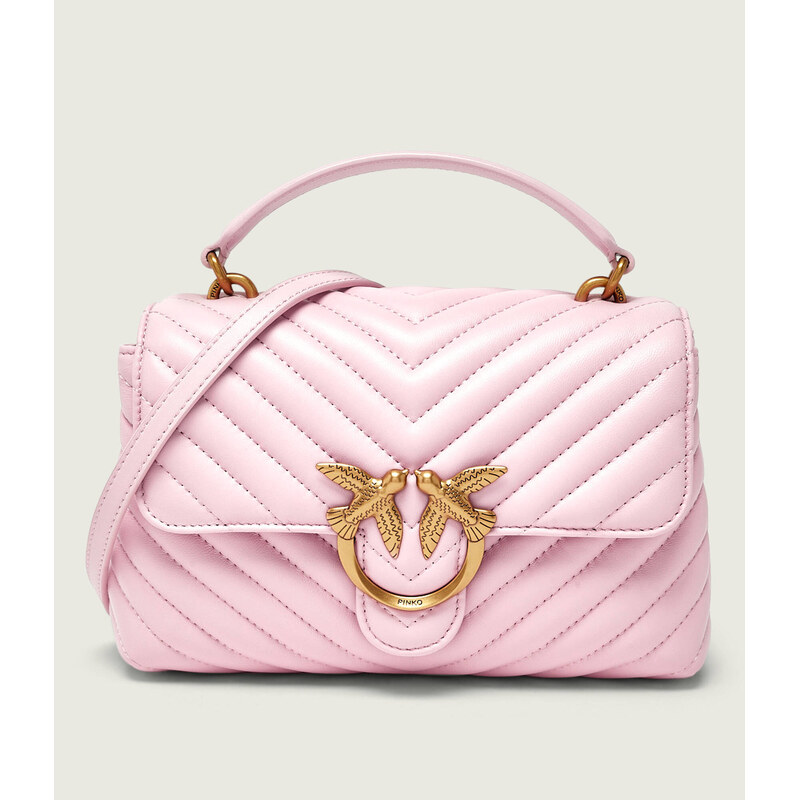Pinko Kožený kufřík LOVE LADY PUFF MINI