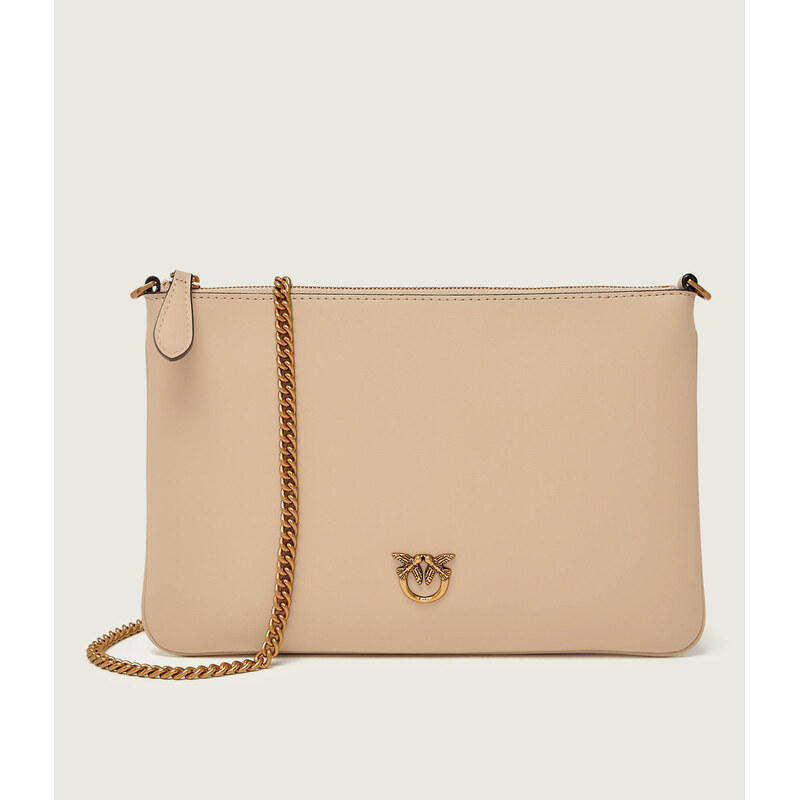 Pinko Kožená psaníčko Flat Classic Vitello Seta 112307318