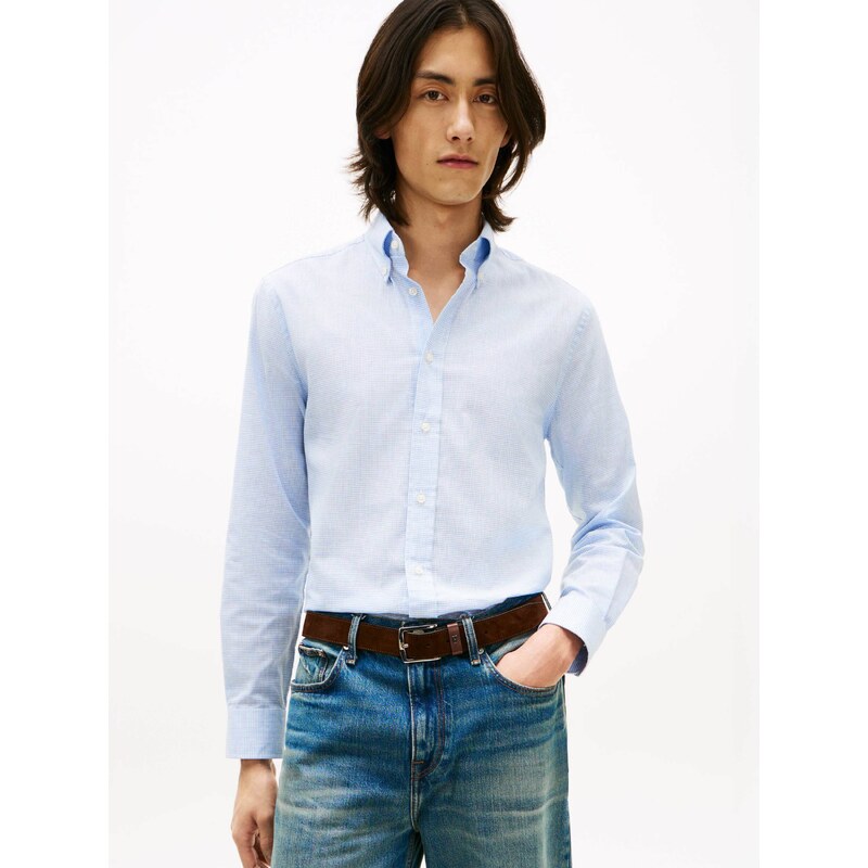 Tommy Hilfiger Košile | regular fit přidáním lnu