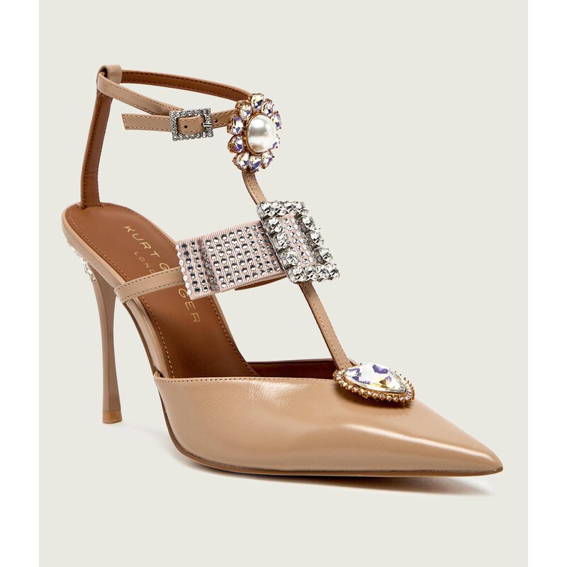 Kurt Geiger Kožené jehly BOW POINT GLADIATOR 112248813