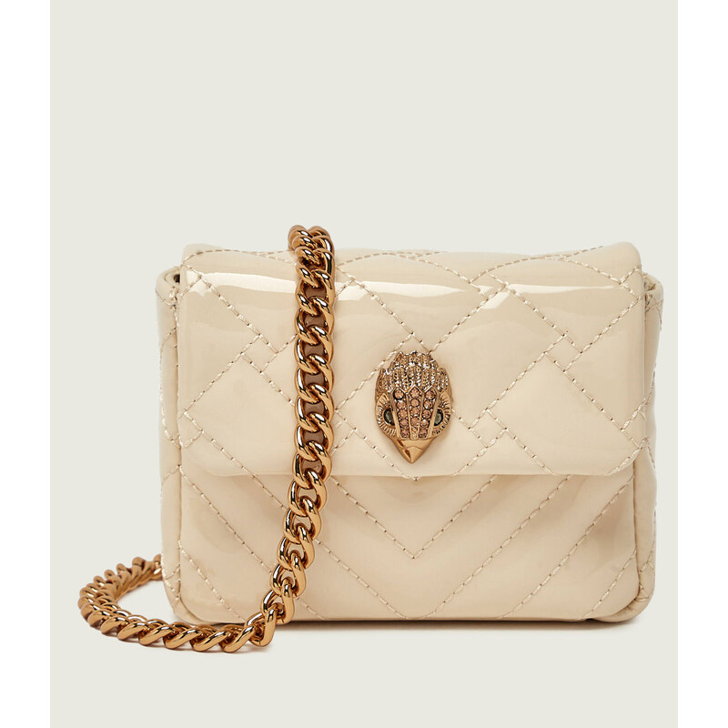 Kurt Geiger Kožená crossbody kabelka NANO KENSINGTON