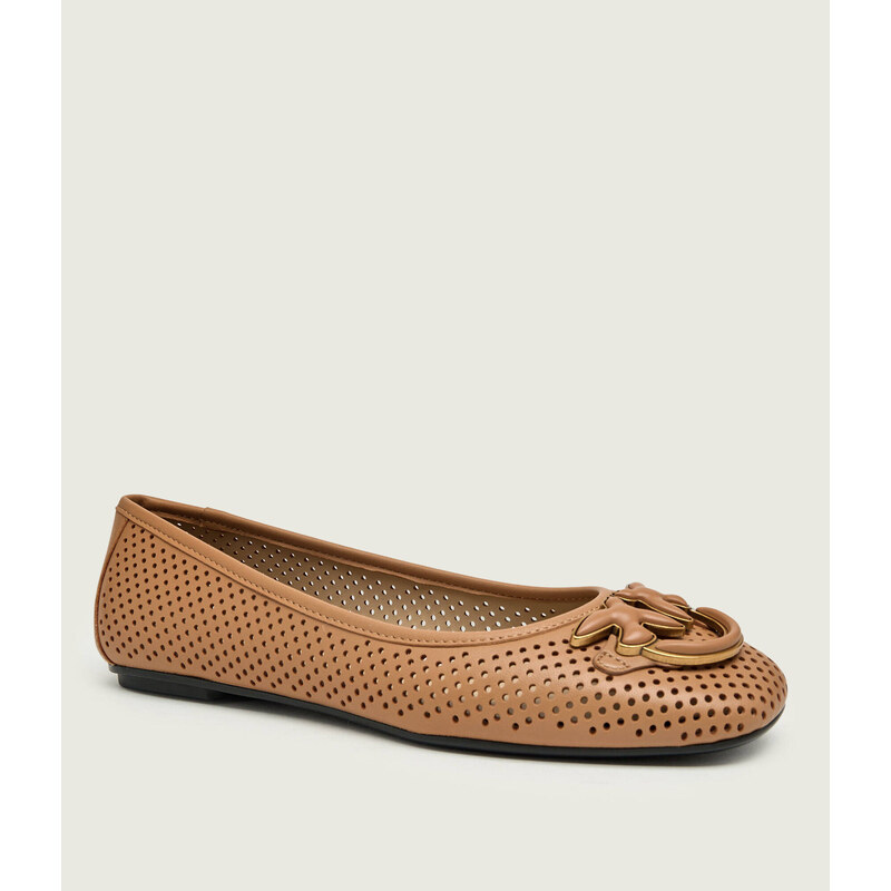 Pinko Kožené baleríny MAX 11