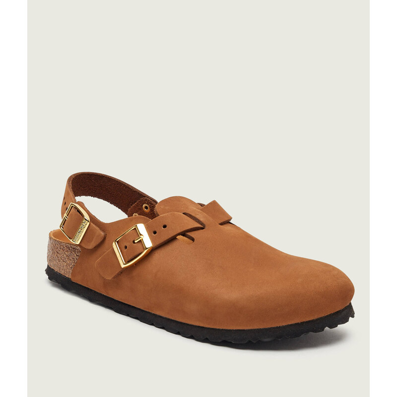 Birkenstock Kožené pantofle typu mules Tokio | narrow fit