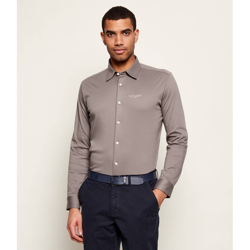 BOSS BLACK Košile C-ROAN-K-F-E-261 | BOSS x ASTON MARTIN | Slim Fit