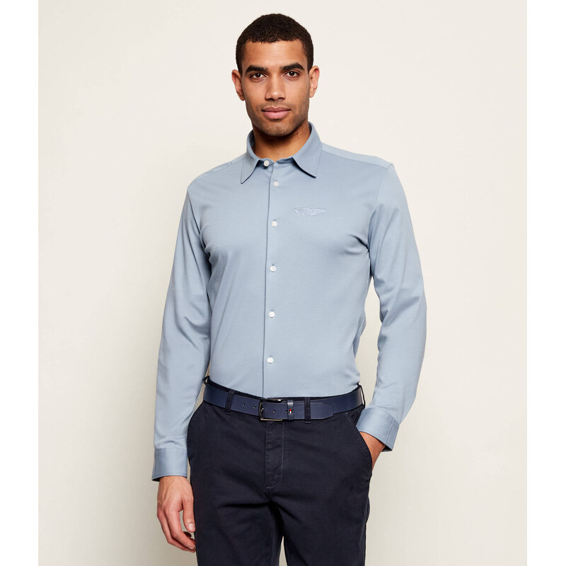 BOSS BLACK Košile C-ROAN-K-F-E-261 | BOSS x ASTON MARTIN | Slim Fit