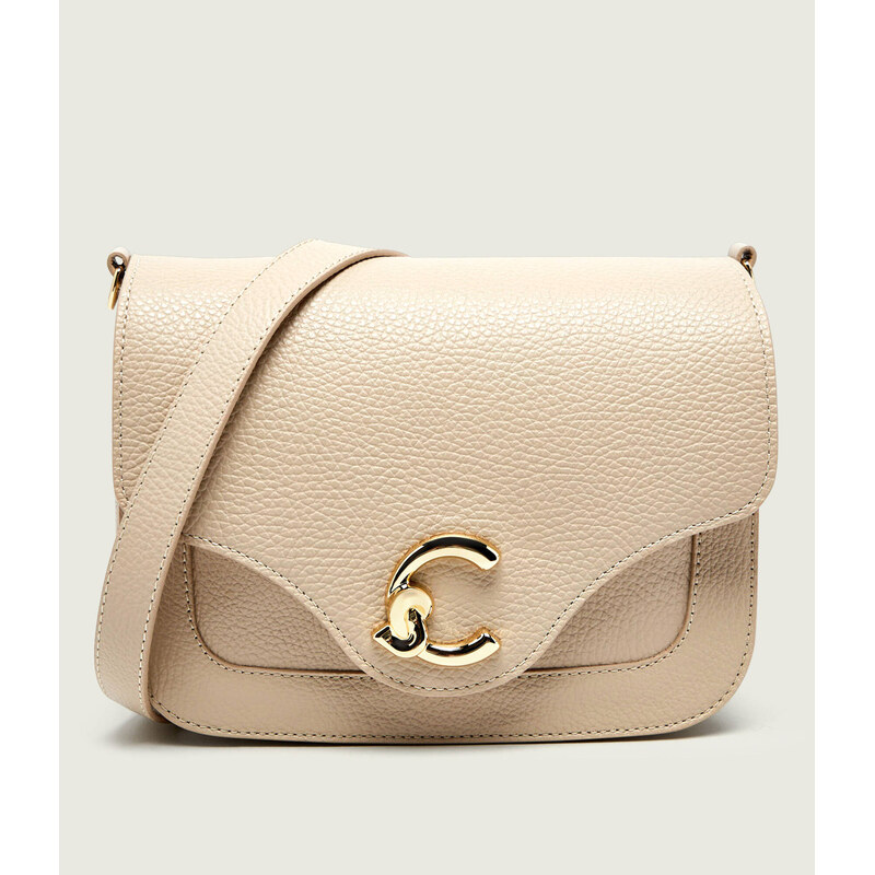 Coccinelle Kožená crossbody kabelka Coccinelle C-Me