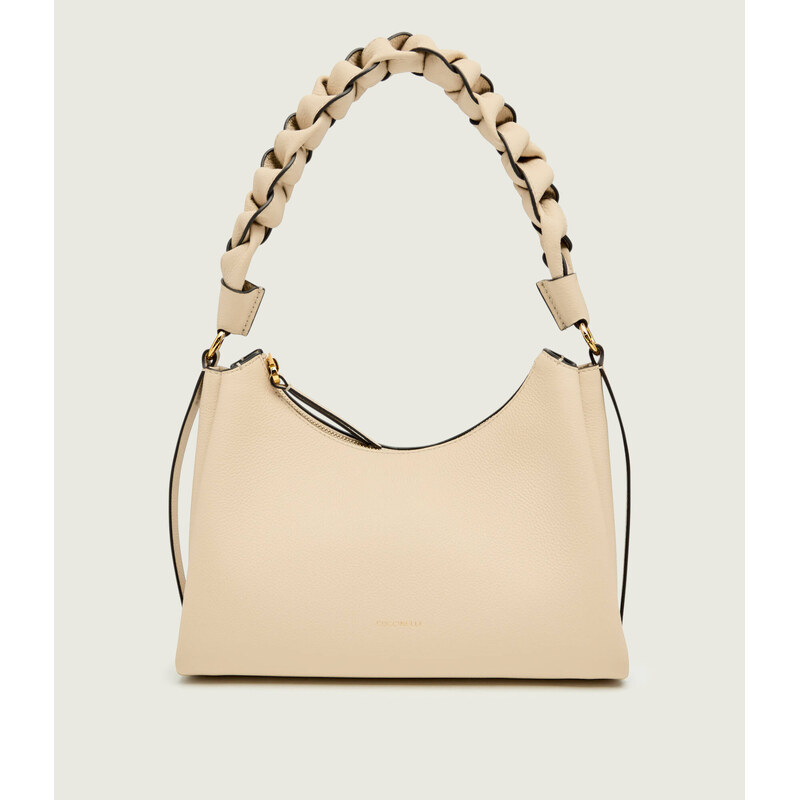Coccinelle Kožené hobo kabelka Coccinelle Boheme Grana Double