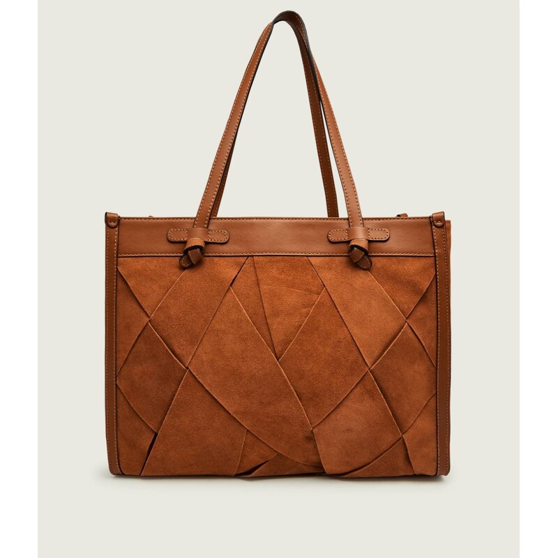 GIANNI CHIARINI Kabelka shopper MARCELLA | semiš 111187333