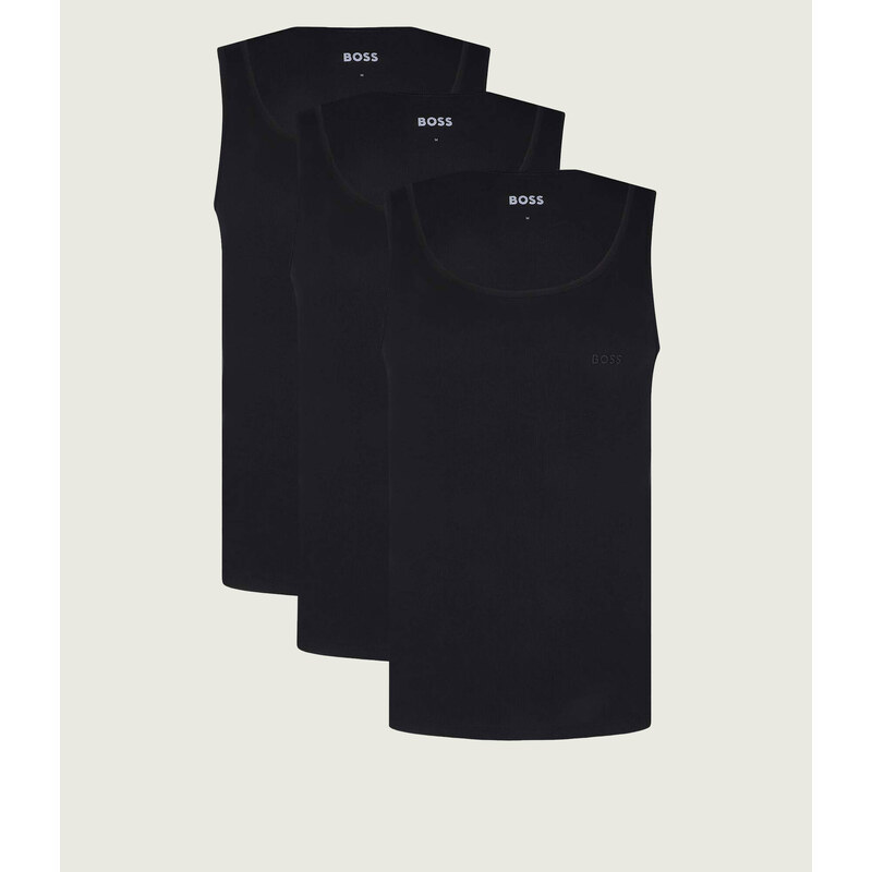BOSS BLACK Tank top 3-pack RibClassic | Regular Fit