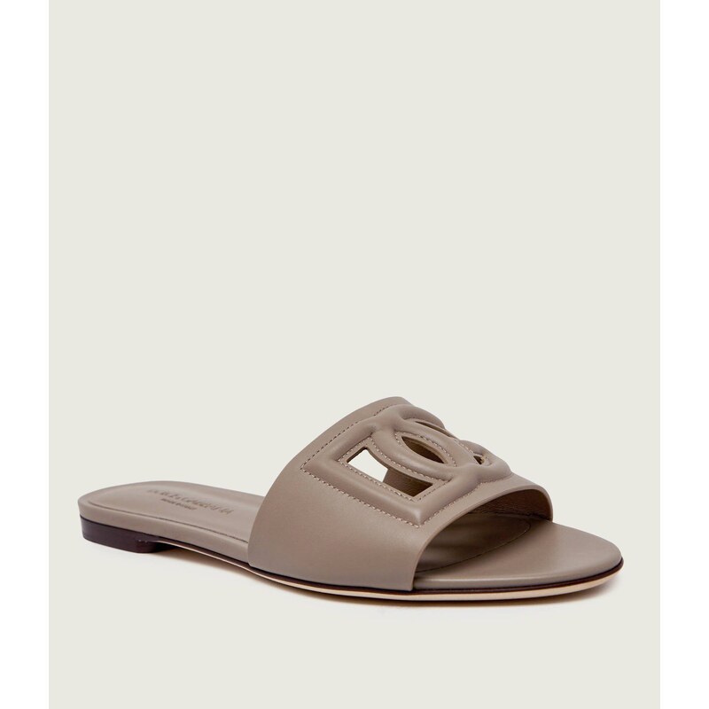 Dolce & Gabbana Kožené pantofle