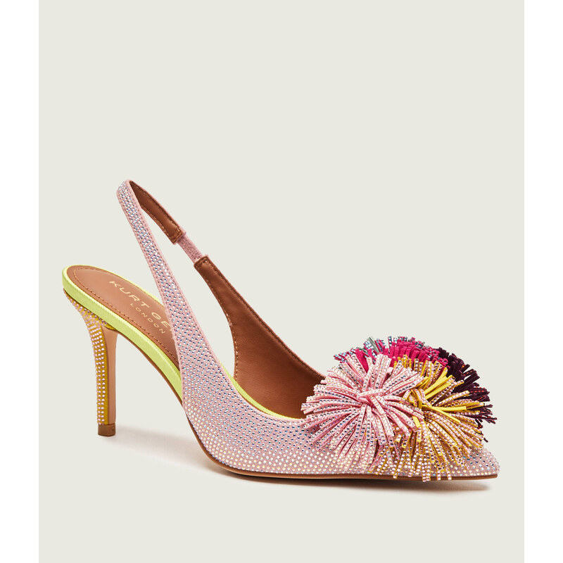 Kurt Geiger Jehly POM POM SLING | semiš 111139553