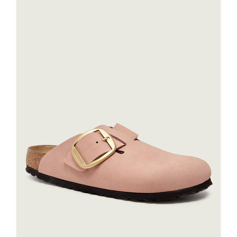 Birkenstock Pantofle typu mules Boston | narrow fit | semiš