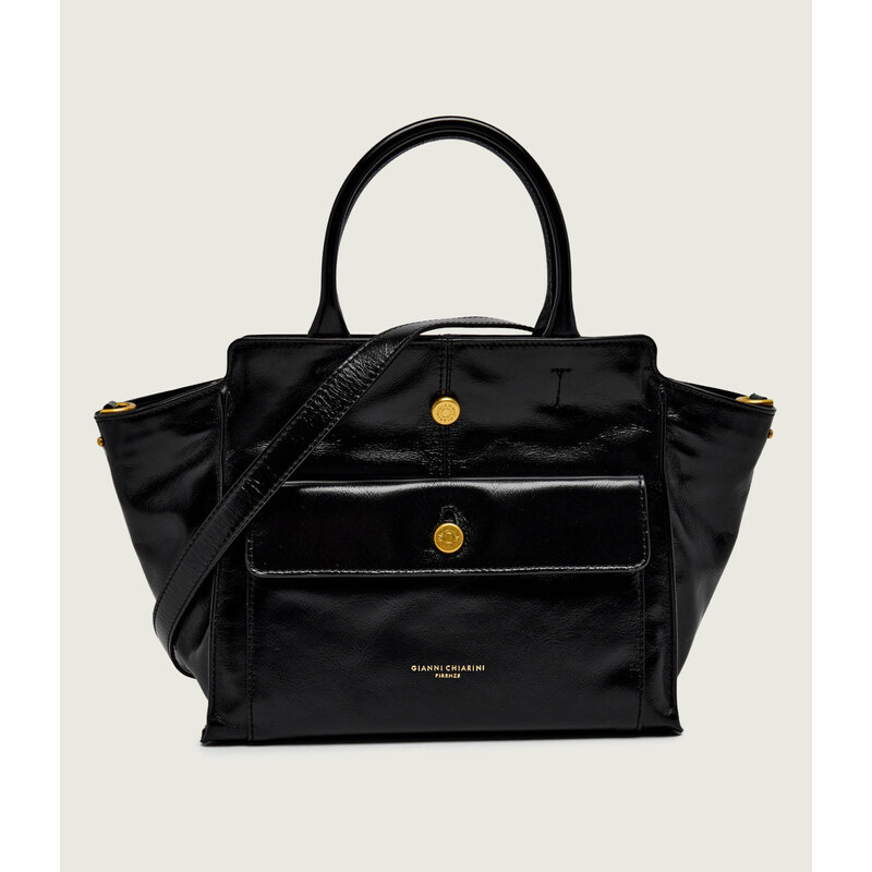 GIANNI CHIARINI Kožená kabelka shopper CHER 111070478