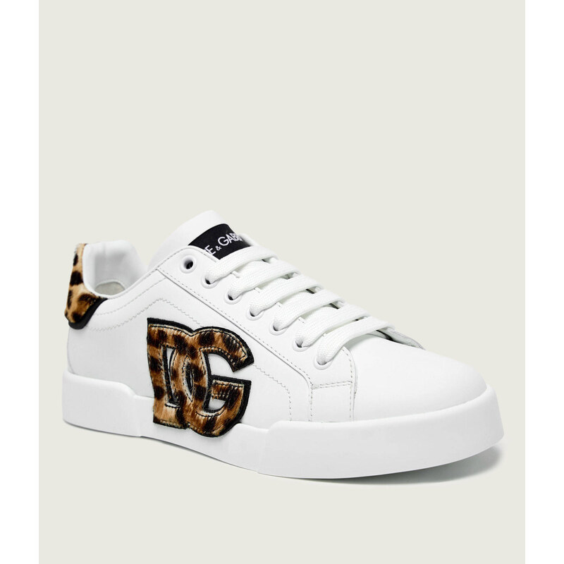 Dolce & Gabbana Kožené tenisky Portofino