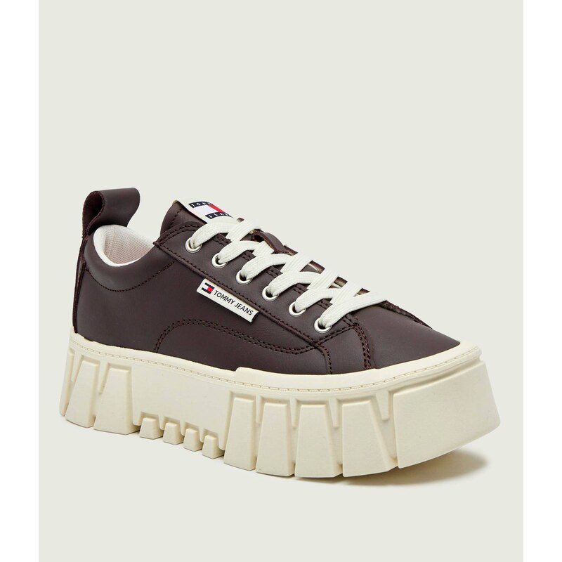 Tommy Jeans Kožené tenisky