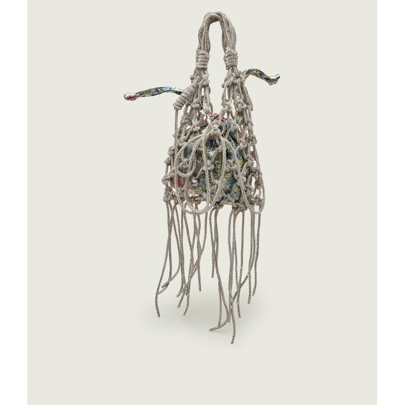 Kurt Geiger Kabelka na rameno 2v1 MINI MACRAME CRYSTAL 111018435