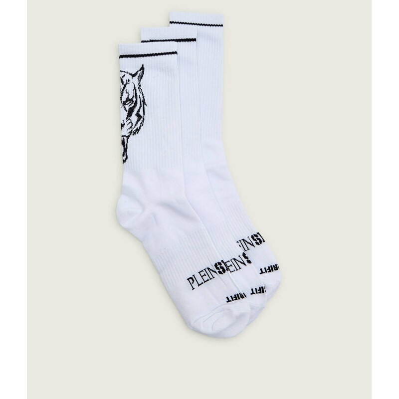 Plein Sport Ponožky 3-pack Tiger