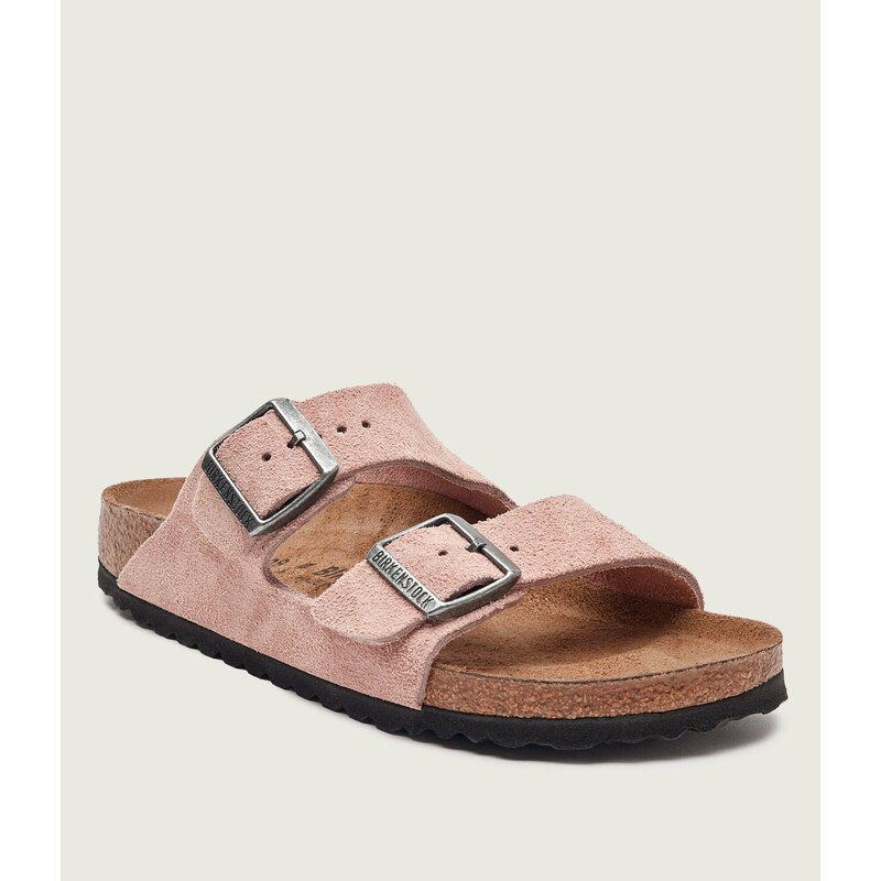 Birkenstock Pantofle Arizona LEVE| narrow fit | semiš