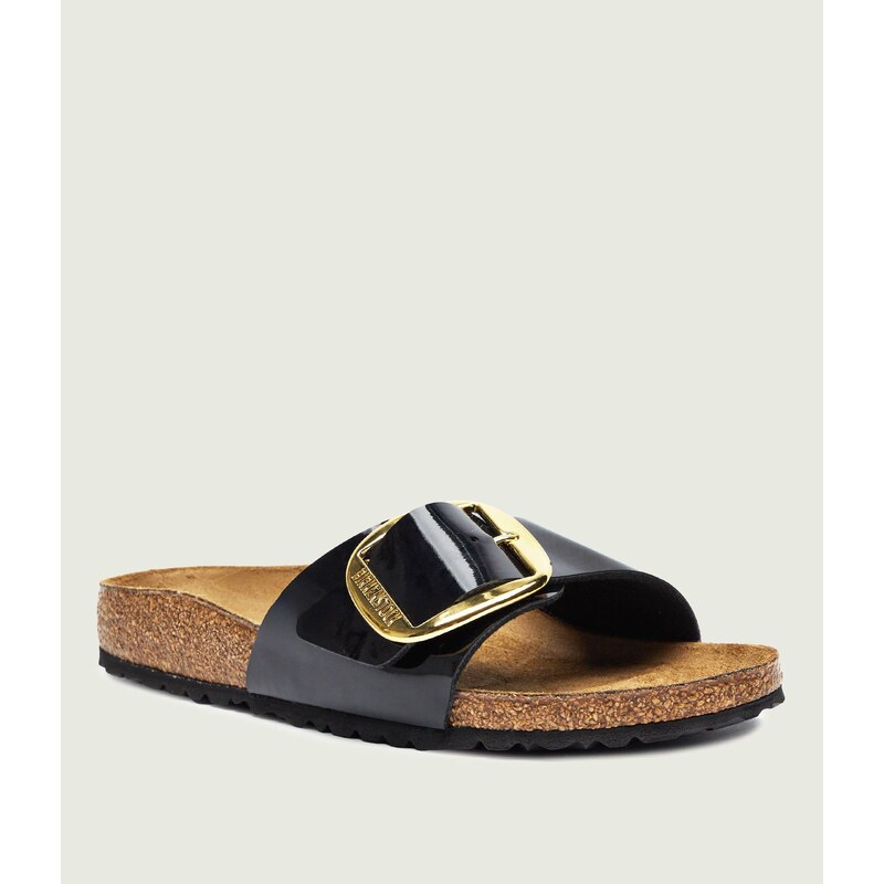 Birkenstock Kožené pantofle Madrid | narrow fit