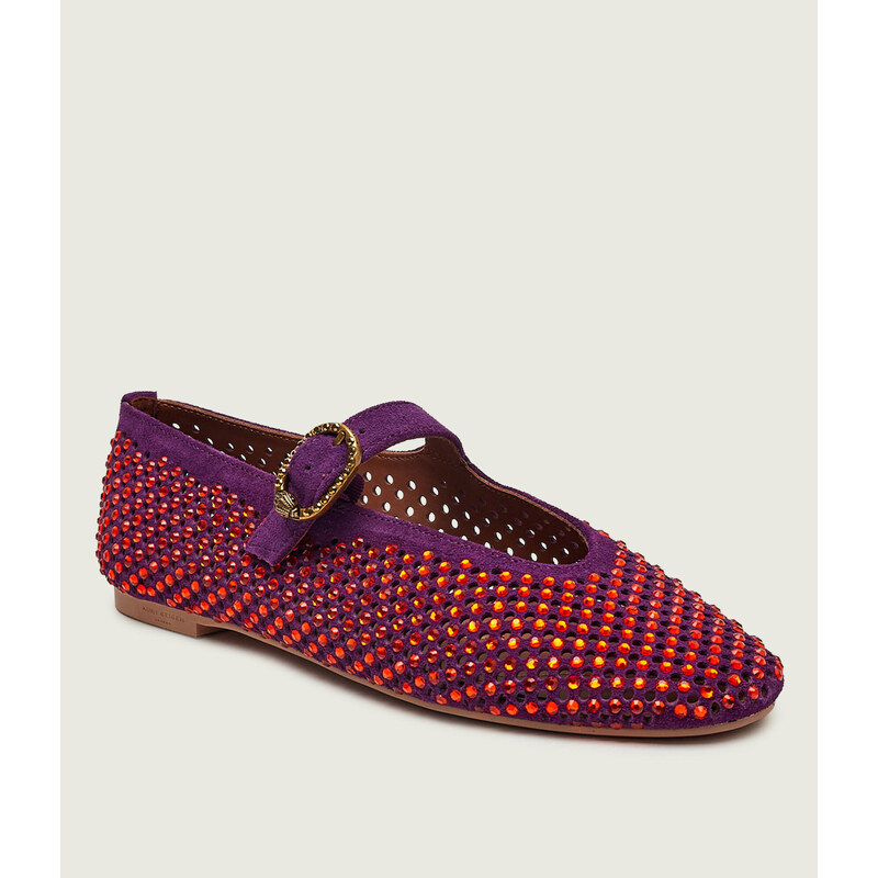 Kurt Geiger Baleríny 225-MAYFAIR | semiš 110820541