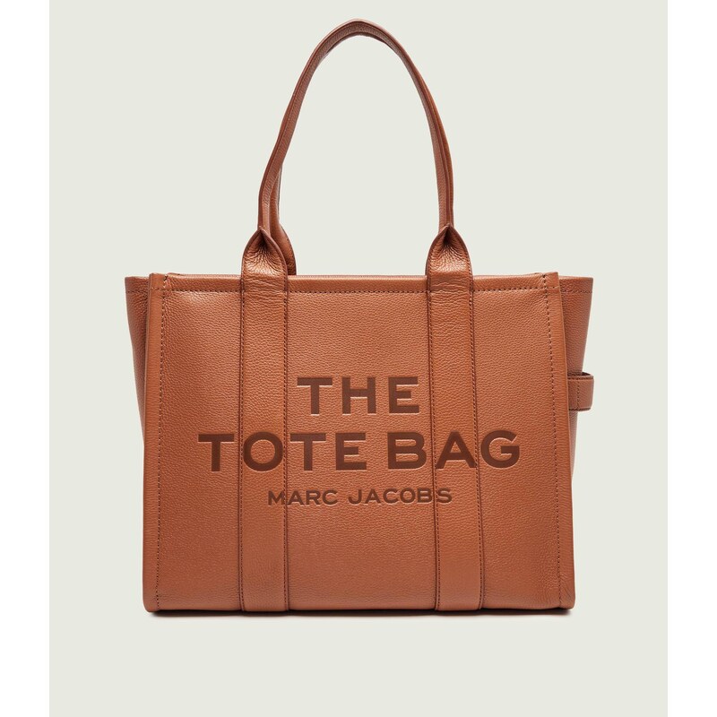 Marc Jacobs Kůžoná kabelka shopper THE LARGE TOTE