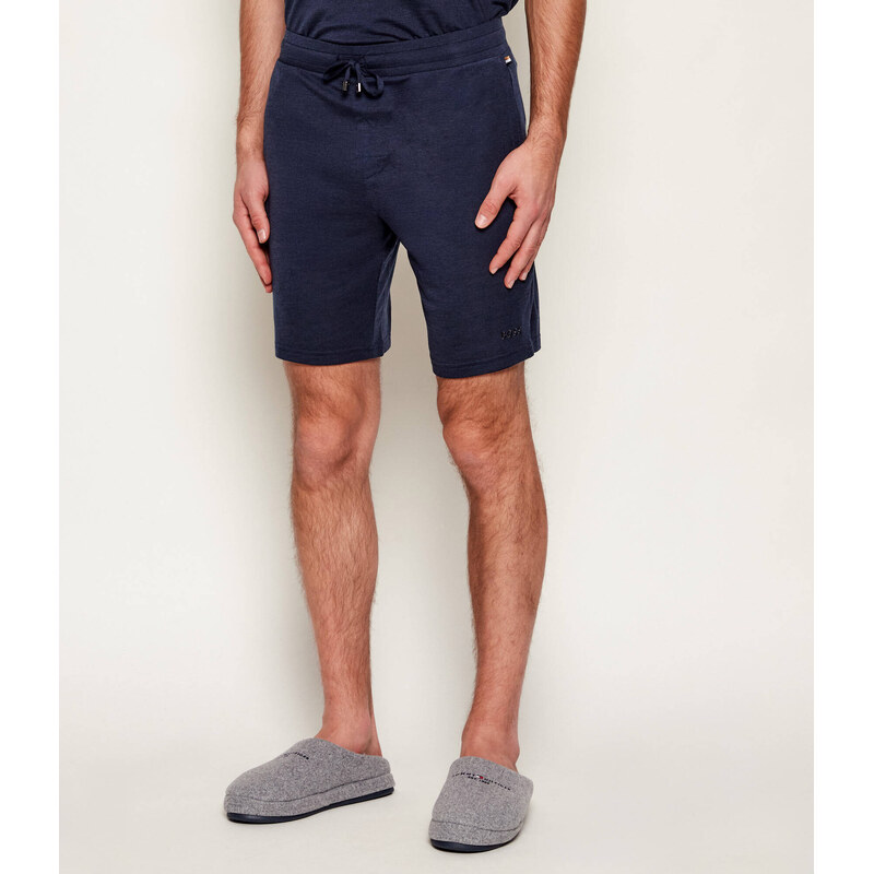 BOSS BLACK Šortky | regular fit | s příměsí vlny