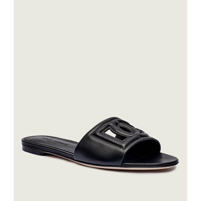 Dolce & Gabbana Kožené pantofle