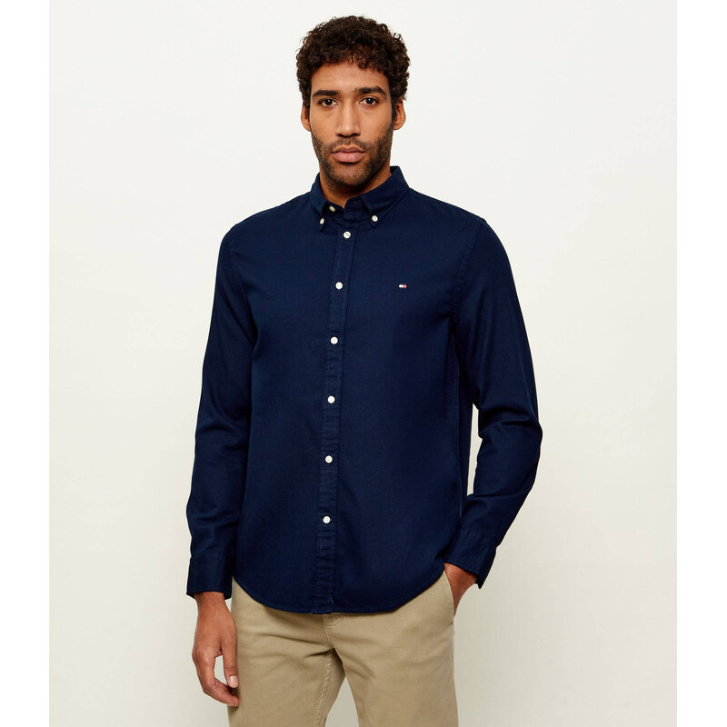 Tommy Hilfiger Košile DOBBY | Slim Fit