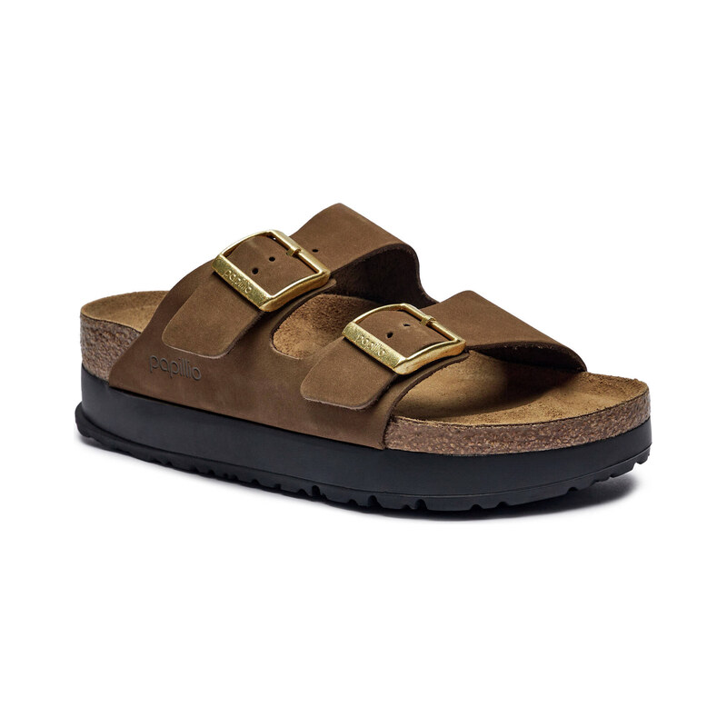 Birkenstock Kožené pantofle Arizona Flex Platform | Birkenstock