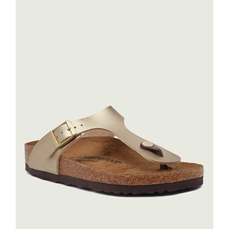 Birkenstock Žabky Gizeh | narrow fit s přídavkem kůže