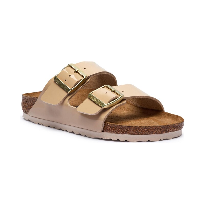 Birkenstock Pantofle Arizona s přídavkem kůže | narrow fit