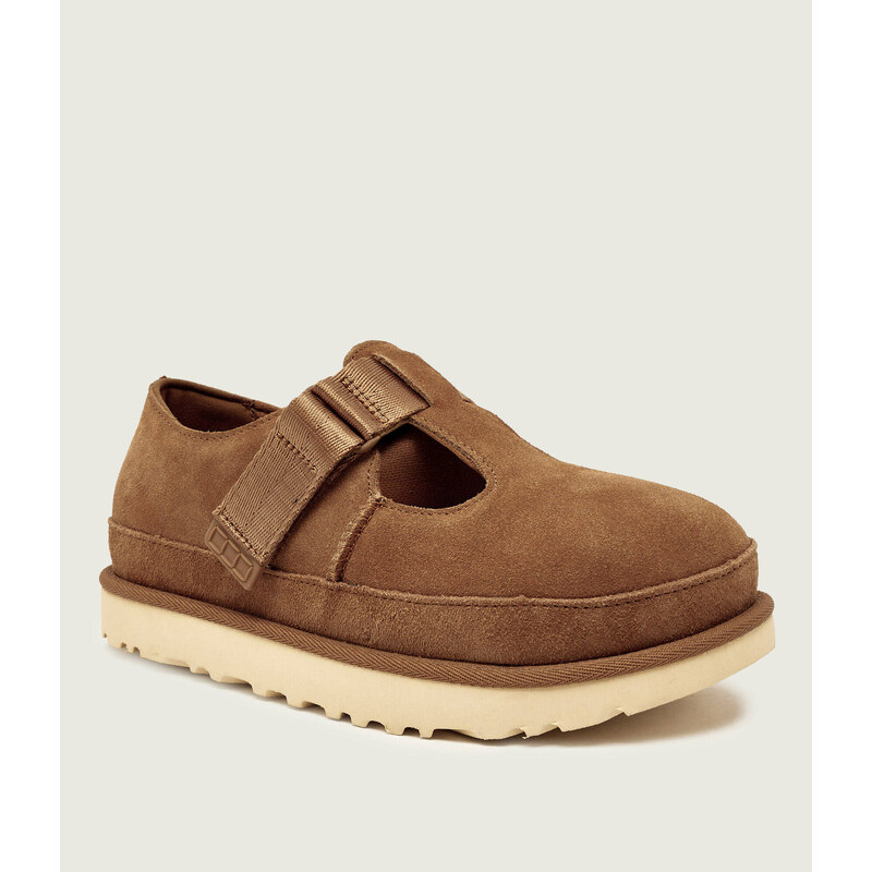 UGG Polobotky GOLDENSTAR MARY JANE | semiš