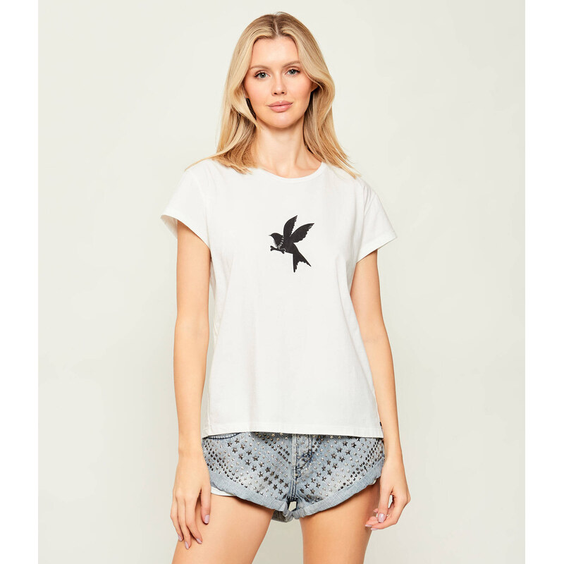 One Teaspoon Tričko CLASSIC BIRD | Relaxed fit