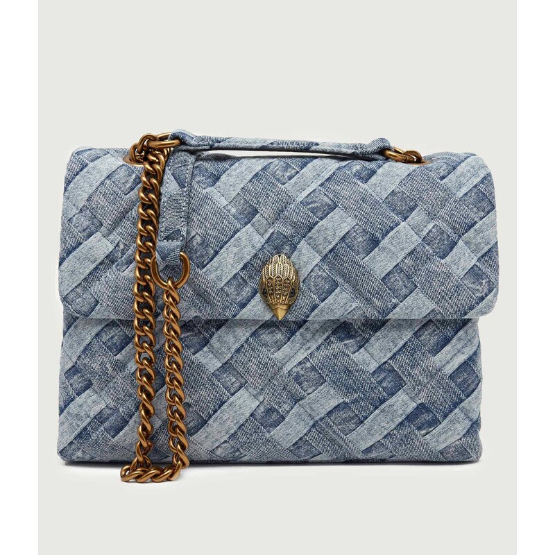 Kurt Geiger Džínová kabelka na rameno LARGE KENSINGTON SOFT |