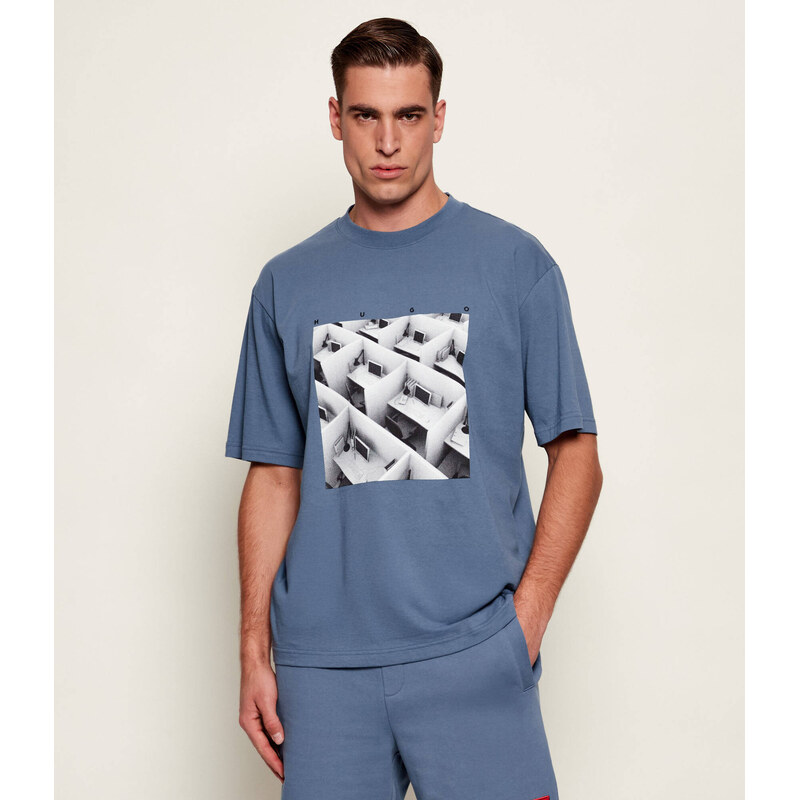 HUGO Tričko Dodger | Relaxed fit
