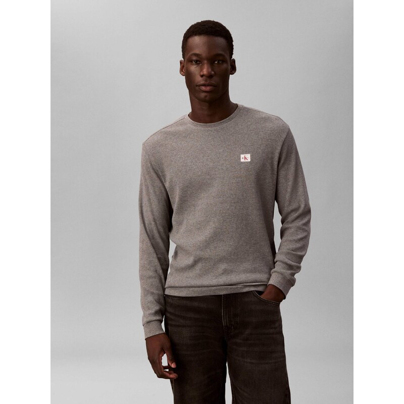 Calvin Klein Jeans Tričko s dlouhým rukávem | Classic fit