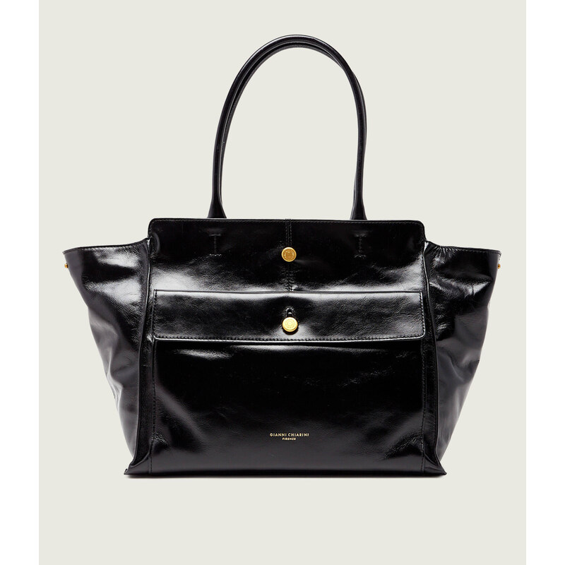 GIANNI CHIARINI Kožená kabelka shopper CHER 110134316