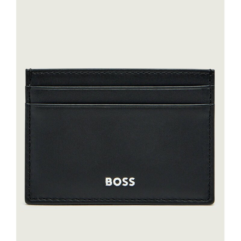 BOSS BLACK Kožené pouzdro na karty Randy_Cardholder