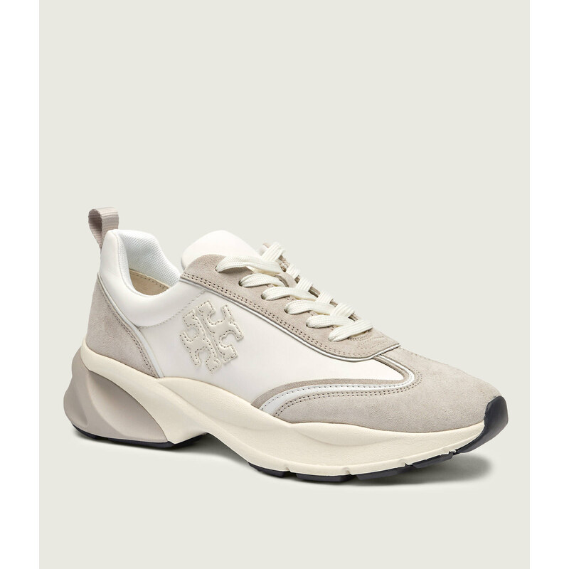TORY BURCH Kožené tenisky GOOD LUCK TRAINER