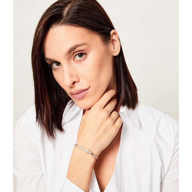 TORY BURCH Náramek Miller Pave Cuff